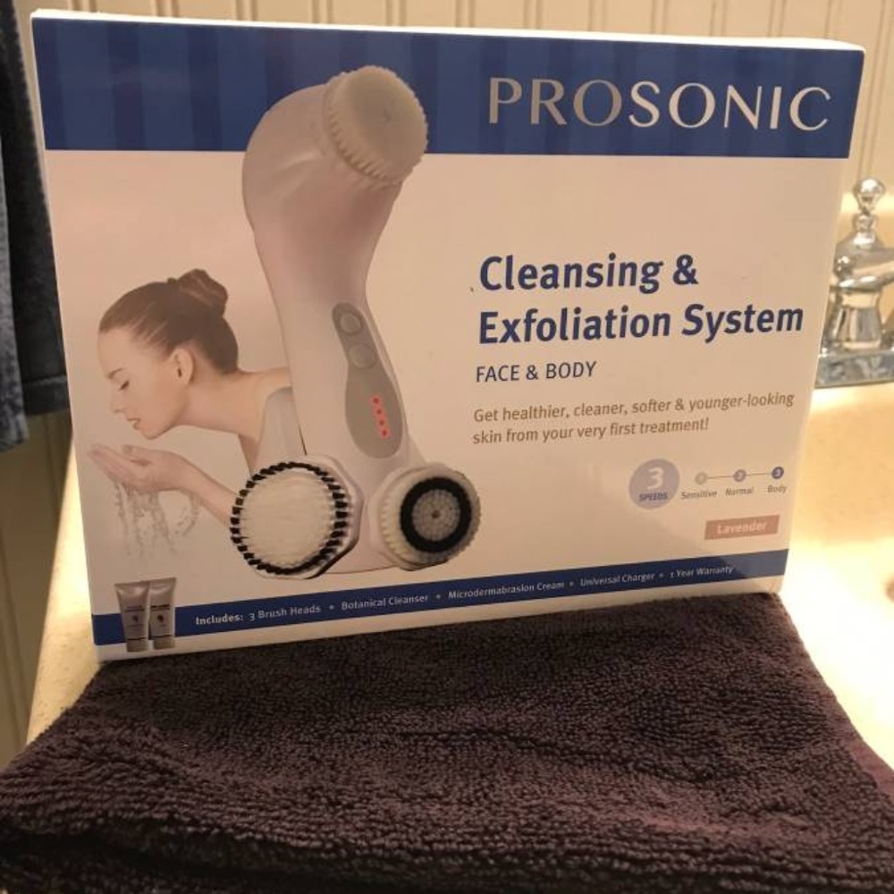 Prosonic Cleansing & Exfoliation System NIB